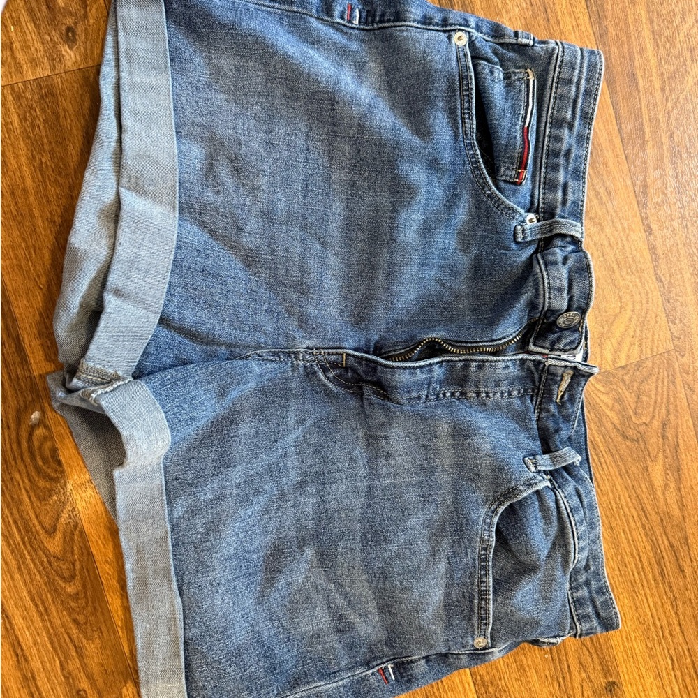 Tommy Hilfiger Light Blue Denim Jeans with Red Trim